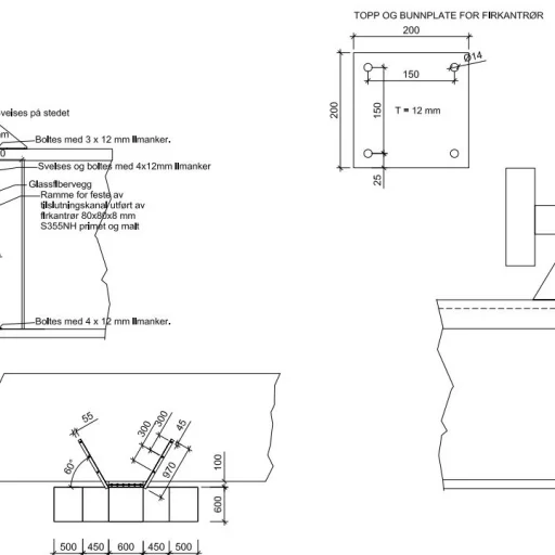 VENTILASJONSKANAL, H-KANAL