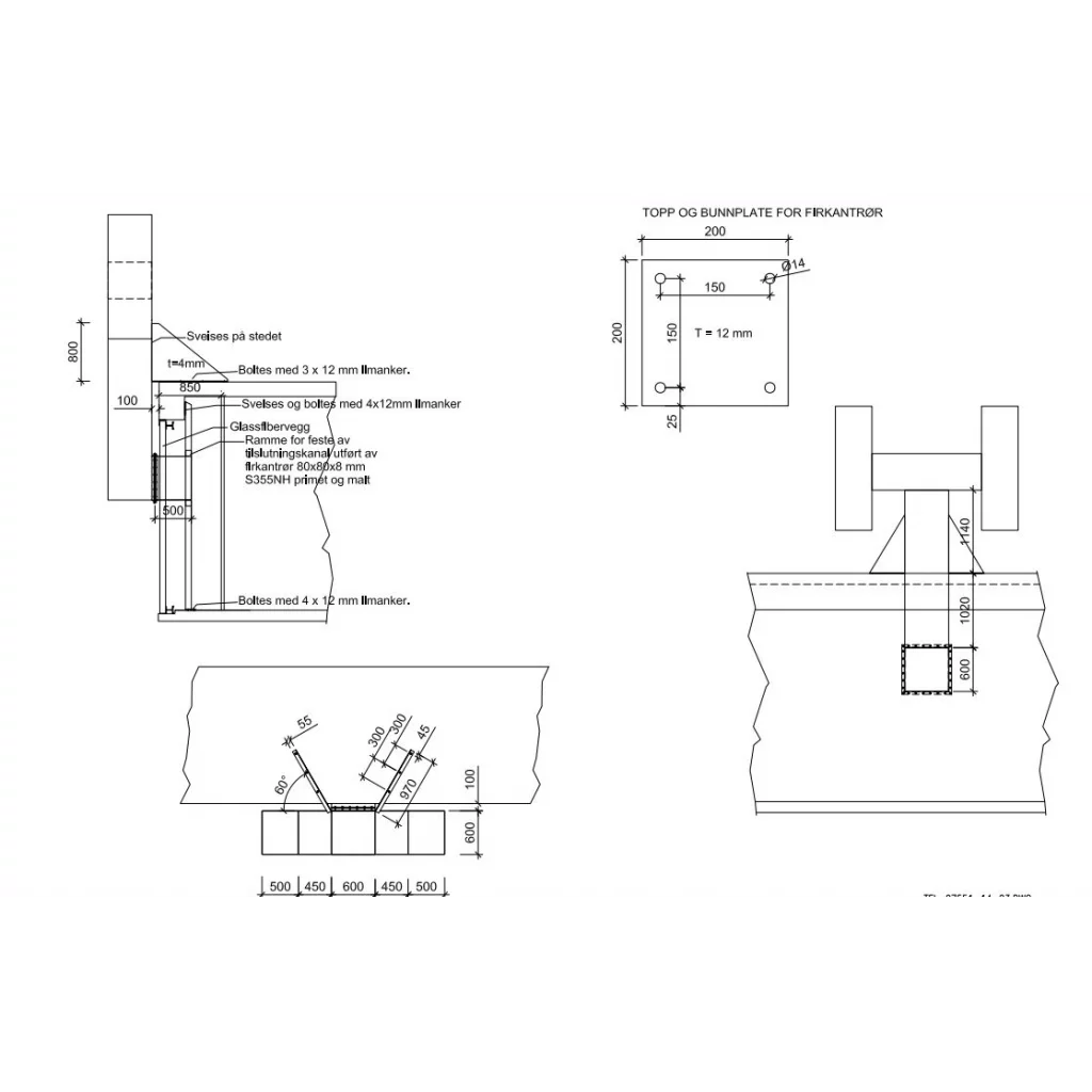 VENTILASJONSKANAL, H-KANAL